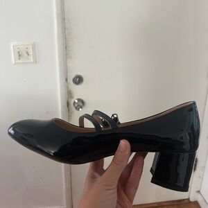 Insanely cute black Mary Janes with a 2 inch heel
